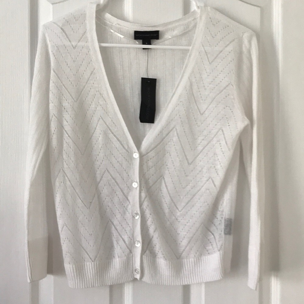 NWT Beautiful Worthington Cardigan size S